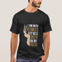 Grappige jager papa ik ben in fitness herten diepv