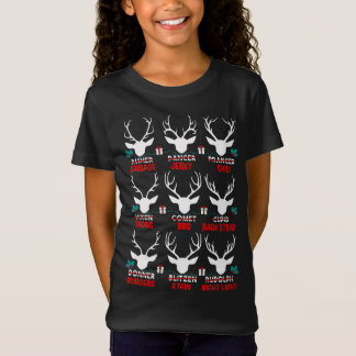 Grappige jager van alle rendieren van de Kerstman  T-shirt