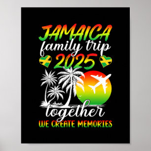 Grappige Jamaica gezinsreis 2025 We creëren herinn Poster