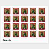 Grappige Jamaicaanse Mango Canadese Reggae Gans Vierkante Sticker (Vel)
