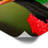 Grappige Jamaicaanse Mangoest Reggae Gans Poster (Hoek)