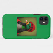 Grappige Jamaicaanse Reggae Mangoest Canadese Gans Case-Mate iPhone Case (Achterkant (horizontaal))