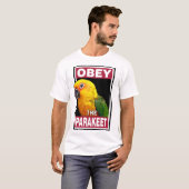 Grappige Jandaya Parkiet Art T-shirt (Voorkant volledig)