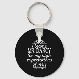 Grappige Jane Austen Mr Darcy Quotes Boek Club T S Sleutelhanger