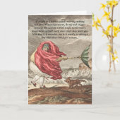 Grappige Jane Austen Romantische Tips Kaart (Gele Bloem)