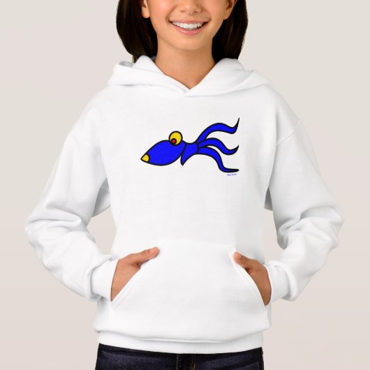 grappige jangocreation trui met capuchon (Voorkant)
