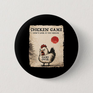 Grappige Japanse Kunst Kippen Game Grafisch Mannen Ronde Button 5,7 Cm