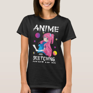 Grappige Japanse Manga Otaku Gewoon een meisje ani T-shirt