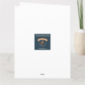 Grappige jaren 1950 huisvrouw stofzuigen begroetin kaart (Achterkant)