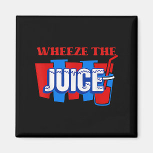 Grappige jaren 90 Film Quote Wheeze Juice Retro Hu Magneet