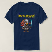 Grappige Jedi Turkije Droid T-shirt (Design voorkant)