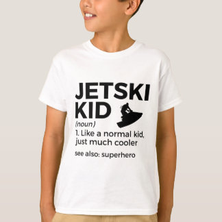 Grappige Jetski Jongere Definitie Jet Skiën _1  T-shirt