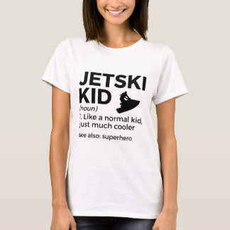 Grappige Jetski Jongere Definitie Jet Skiën _1  T-shirt