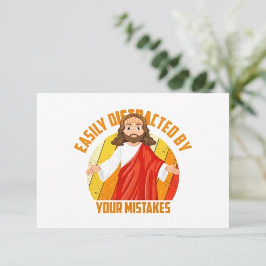 Grappige Jezus (Staand voorkant)