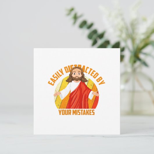 Grappige Jezus (Staand voorkant)
