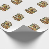 Grappige Jezus 404 Fout Webontwikkelaar Programmeu Cadeaupapier (Hoek)