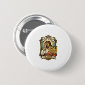 Grappige Jezus 404 Fout Webontwikkelaar Programmeu Ronde Button 5,7 Cm (Voorkant /achterkant)