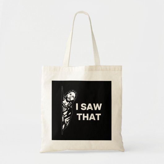 Grappige Jezus die ik zag Tote Bag (Voorkant)