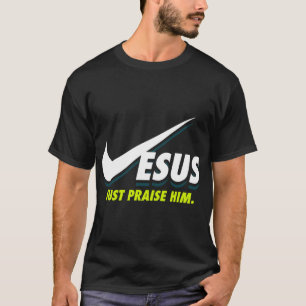 Grappige Jezus Geef Hem Maar Prijs Christelijk Ca T-shirt