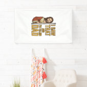 Grappige Jezus Ik Zag Dat en Ik Vertel het Papa On Spandoek (Insitu)