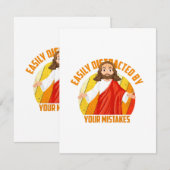 Grappige Jezus Informatiekaartje (Voorkant / Achterkant)