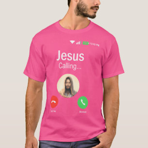 Grappige Jezus krijgt religie Christelijk doopgesc T-shirt