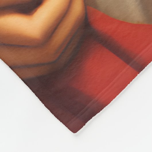 Grappige Jezus Meme dat zag ik Fleece Deken (Hoek)