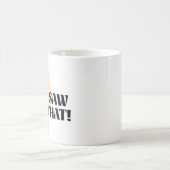 Grappige Jezus Meme dat zag ik Koffiemok (Center)