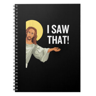 Grappige Jezus Meme Die Ik Zag Dat Christelijke Ci Notitieboek