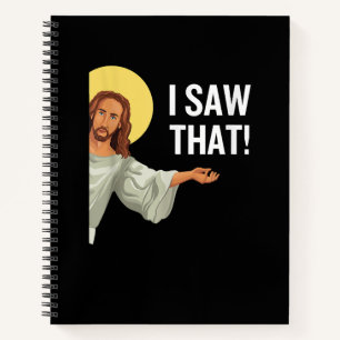Grappige Jezus Meme Die Ik Zag Dat Christelijke Ci Notitieboek