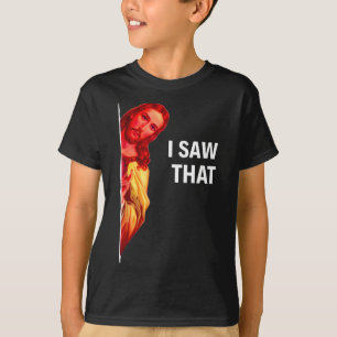 Grappige Jezus Meme Die ik Zag Dat Christelijke Ci T-shirt