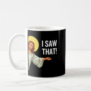 Grappige Jezus Meme Zag Die Christelijke Quote God Koffiemok