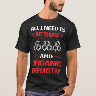 Grappige Jezus Organische Chemie T-shirt