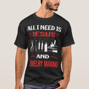 Grappige Jezus sieraden sieraden maken juwelier T-shirt