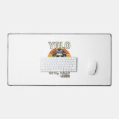 Grappige Jezus Vintage Sunset Gravure Citaat Desig Bureaumat (Keyboard & Muis)