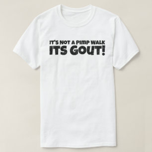 Grappige jicht zeggende dat het geen pooierloop is t-shirt