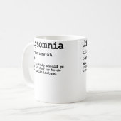 Grappige Jigsaw Puzzel Liefhebber - Jigsomnia Defi Koffiemok (Voorkant links)