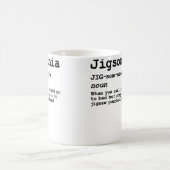Grappige Jigsaw Puzzel Liefhebber - Jigsomnia Defi Koffiemok (Center)