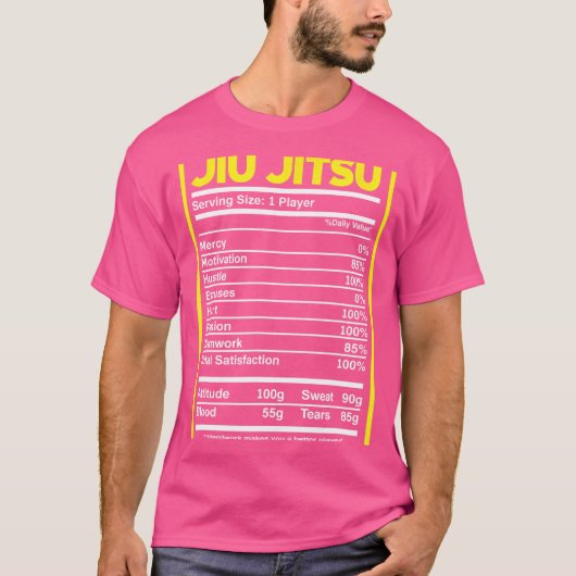 Grappige Jiu Jitsu Feiten Grappige Jiu Jitsu T-shirt (Voorkant)