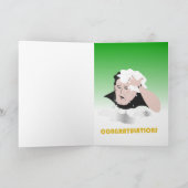 Grappige jobpromotie gefeliciteerd kaart (Binnen)