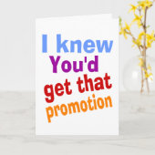 grappige jobpromotie kaart (Gele Bloem)