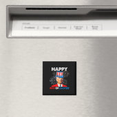 Grappige Joe Biden 4 juli Happy 4e Pasen VS Magneet (Insitu (Vaatwasser))