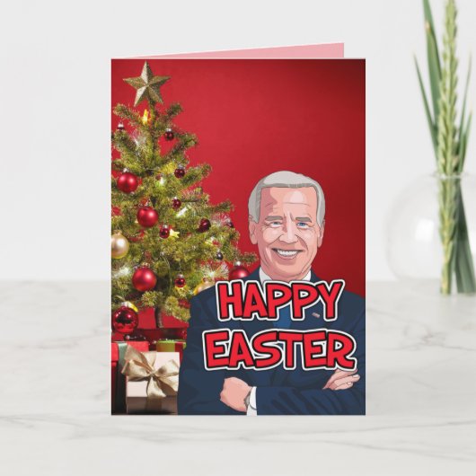 GRAPPIGE JOE BIDEN KERST VERWARD GRAPPIGE KAARTEN (Voorkant)