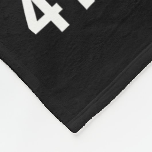 Grappige Joe Biden Kerstmis Kerstman Hoed Merry 4t Fleece Deken (Hoek)