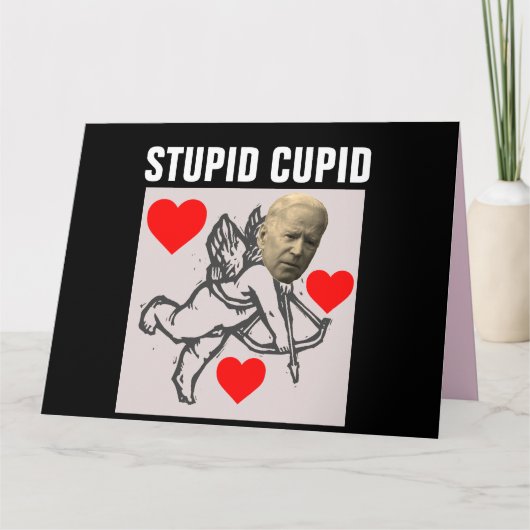 GRAPPIGE JOE BIDEN OVERGROTE VALENTIJNSDAG KAARTEN (Voorkant)