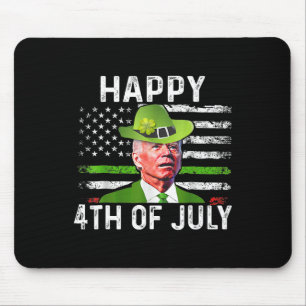 Grappige Joe Biden St Patricks Dag Gelukkig 4th va Muismat