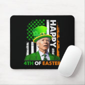 Grappige Joe Biden St Patricks Dag Gelukkig 4th va Muismat (Met muis)