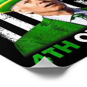 Grappige Joe Biden St Patricks Dag Gelukkig 4th va Poster (Hoek)