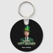 Grappige Joe Biden St. Patrick's Day in de war Sleutelhanger (Voorkant)