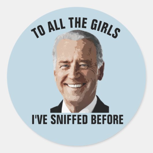 GRAPPIGE JOE BIDEN STICKERS STICKS (Voorkant)